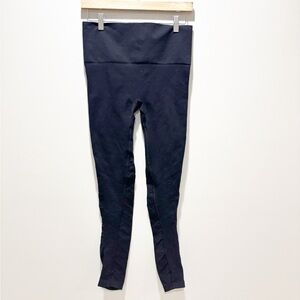 BLANQI Women’s Maternity Black High-Waisted Leggings Textured Detail Size Small